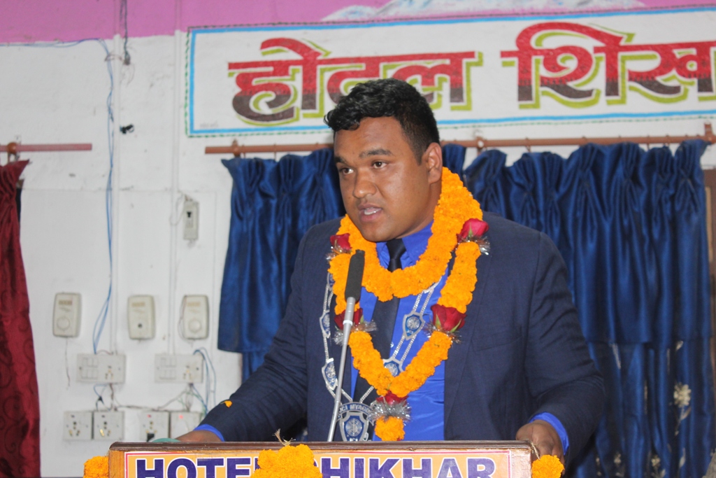 म्याग्दी जेसिजको पदस्थापना (तस्बिर सहित )