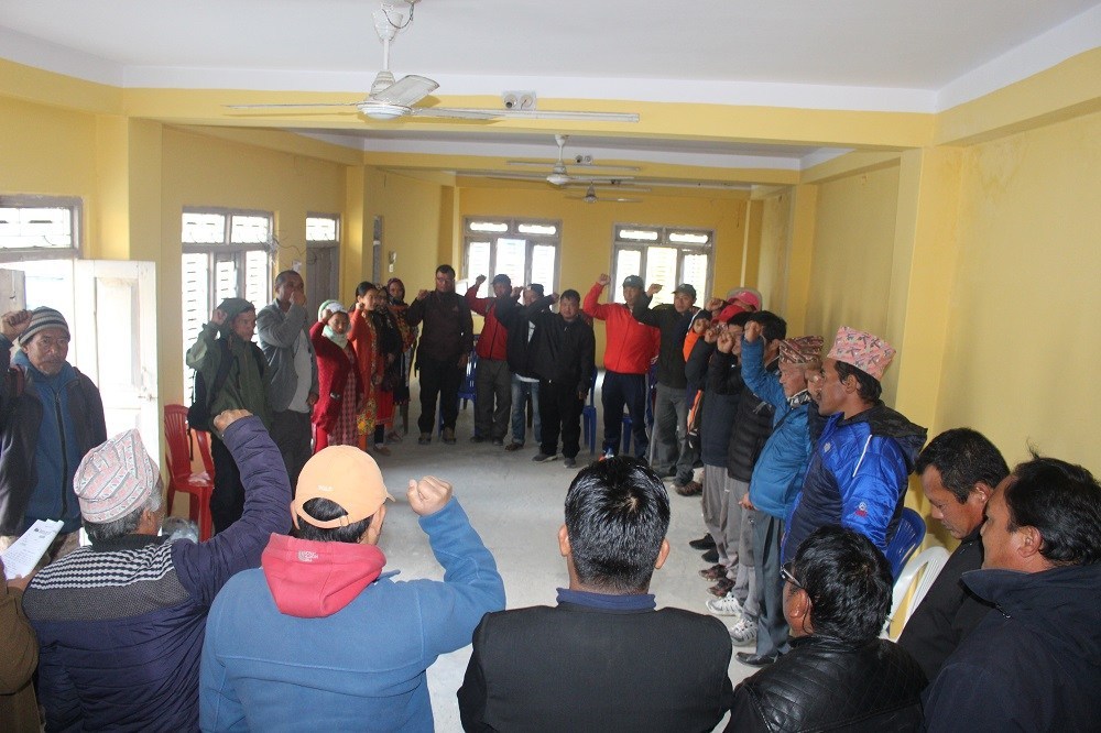 लोकतान्त्रिक राष्ट्रिय मगर मोर्चा नेपाल ,म्याग्दीको संयोजकमा बुढाथोकी