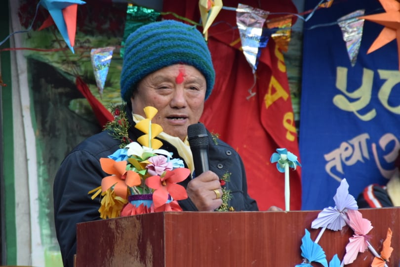 नारच्याङ्ग आधारभुत विद्यालयको ५८ औं बार्षिकोत्सव,गाउँपालिकाका अध्यक्ष क्याप्टेन गर्बुजाद्धारा ५० हजार रुपैयाँको अक्षयकोष स्थापना