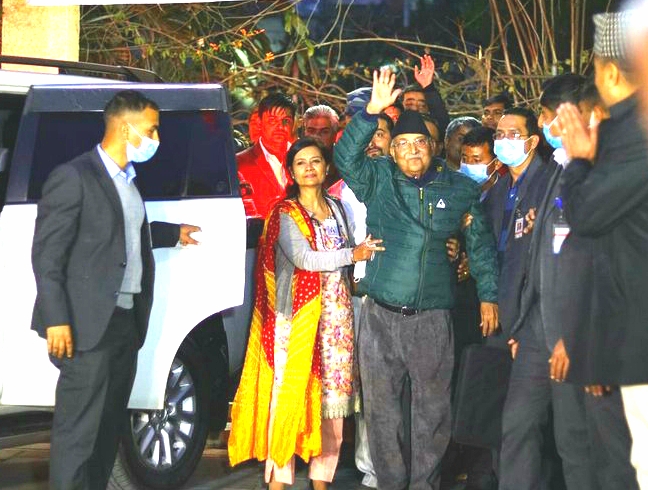 प्रधानमन्त्री ओली  डिस्चार्ज