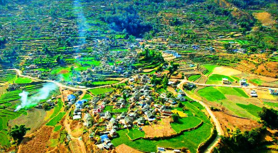 धवलागिरीको ताकममा विपन्न परिवारलाई राहत वितरण
