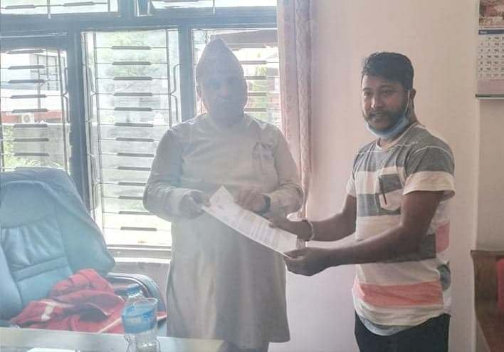 नेबिसंघ म्याग्दीद्धारा प्रधानमन्त्रीलाई ज्ञापनपत्र