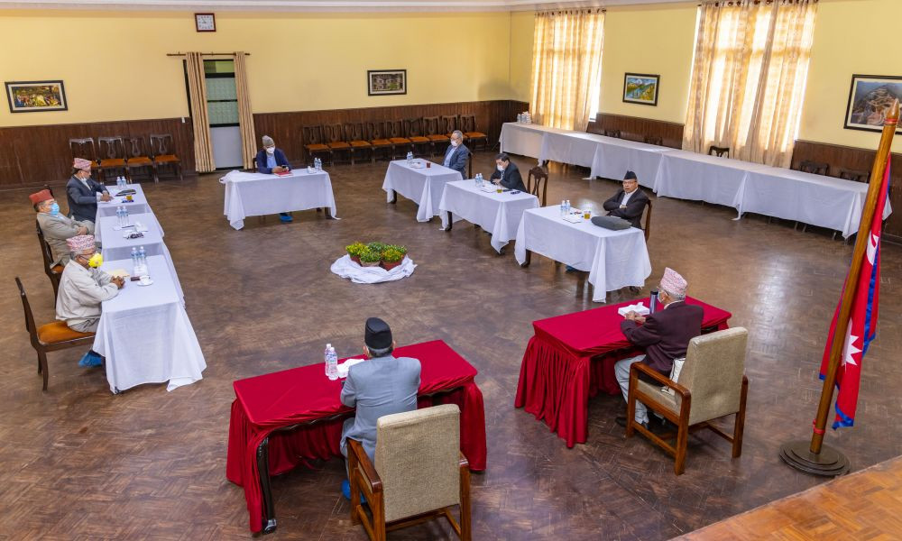 नेकपा सचिवालय बैठक १८ गतेसम्मका लागि स्थगित