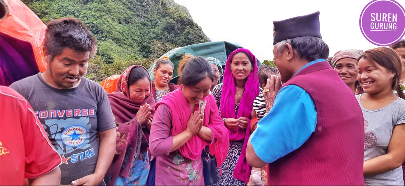कोप्चेपानीका २३ घर परिवारलाई भालेबासमा सारियो
