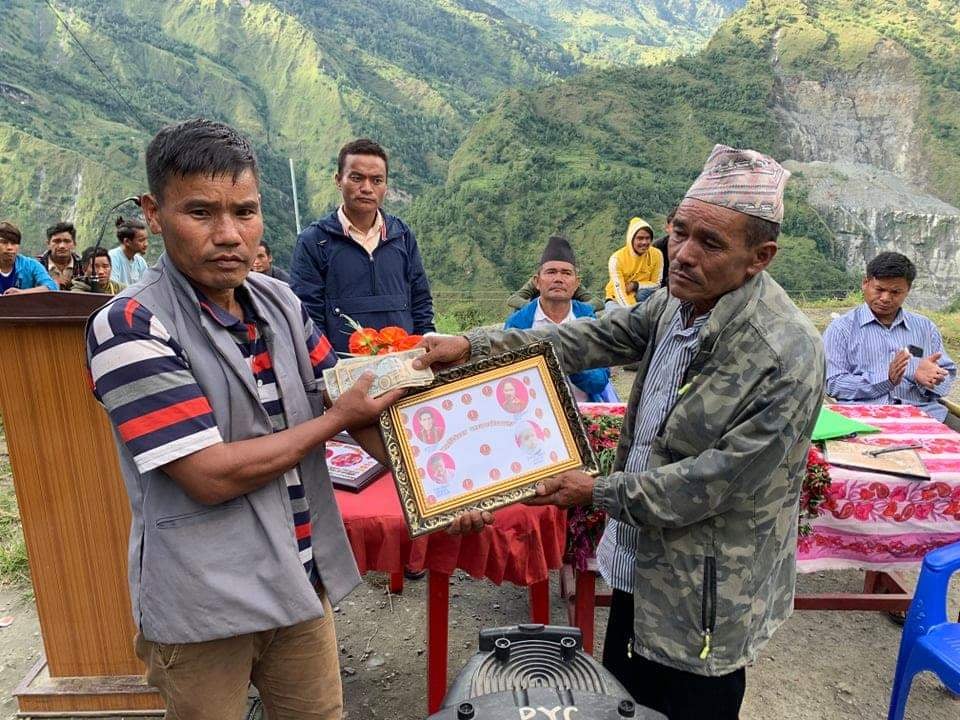 मराङको जन विकास आधारभुत विद्यालयमा अक्षयकोष स्थापना