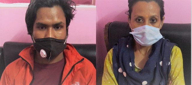बालबालिकालाई फकाएर सुनको मुन्द्रा लुट्ने संगीता र नक्कली सुन पसल खडा गरी त्यही सुन किन्ने मुरली पक्राउ