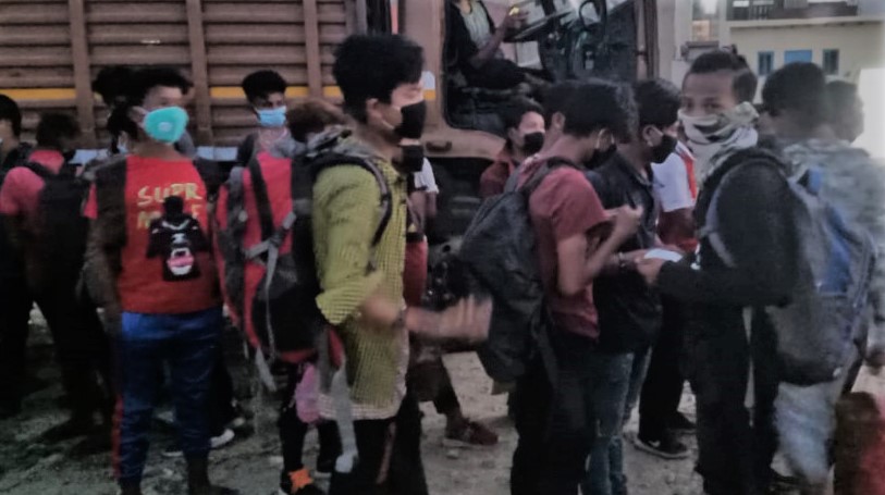 भारतको गाजियाबादबाट १८ किशोर नेपाल फिर्ता