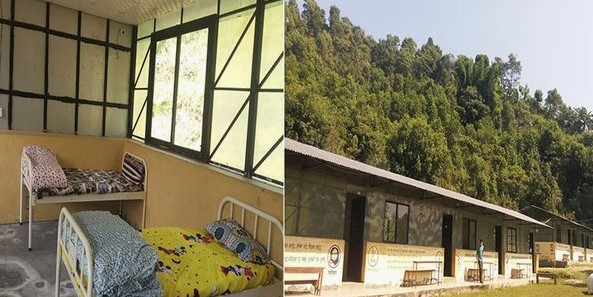 पालुङटारले तयार पार्‍यो २० बेडको आइसोलेसन