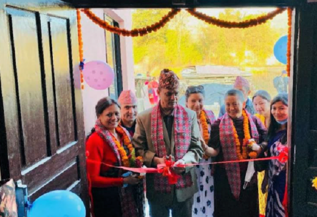 हरिवंशले गरे विद्यालय उद्घाटन