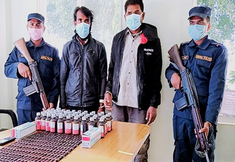 सिराहामा लागुऔषधसहित दुईजना पक्राउ