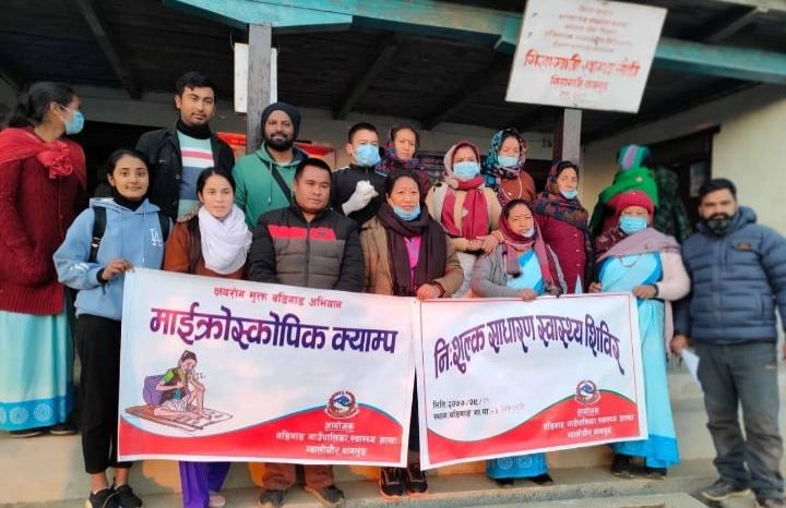शिसाखानीमा स्वास्थ्य शिविर , दुई सय ३० जना लाभान्वित