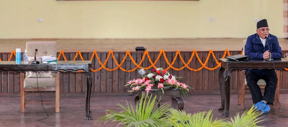 नेकपा सचिवालय बैठकमा ओली अनुपस्थित