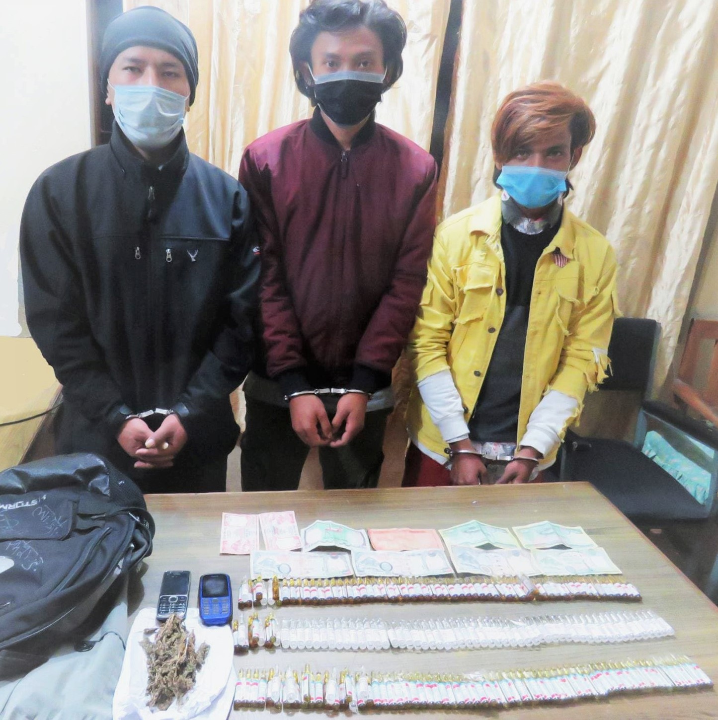 पोखराबाट लागूऔषधसहित ३ जना पक्राउ