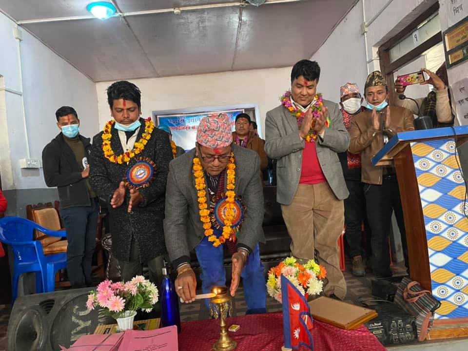 म्याग्दी उद्योग वाणिज्य संघको धवलागिरी इकाई अध्यक्षमा थापा चयन