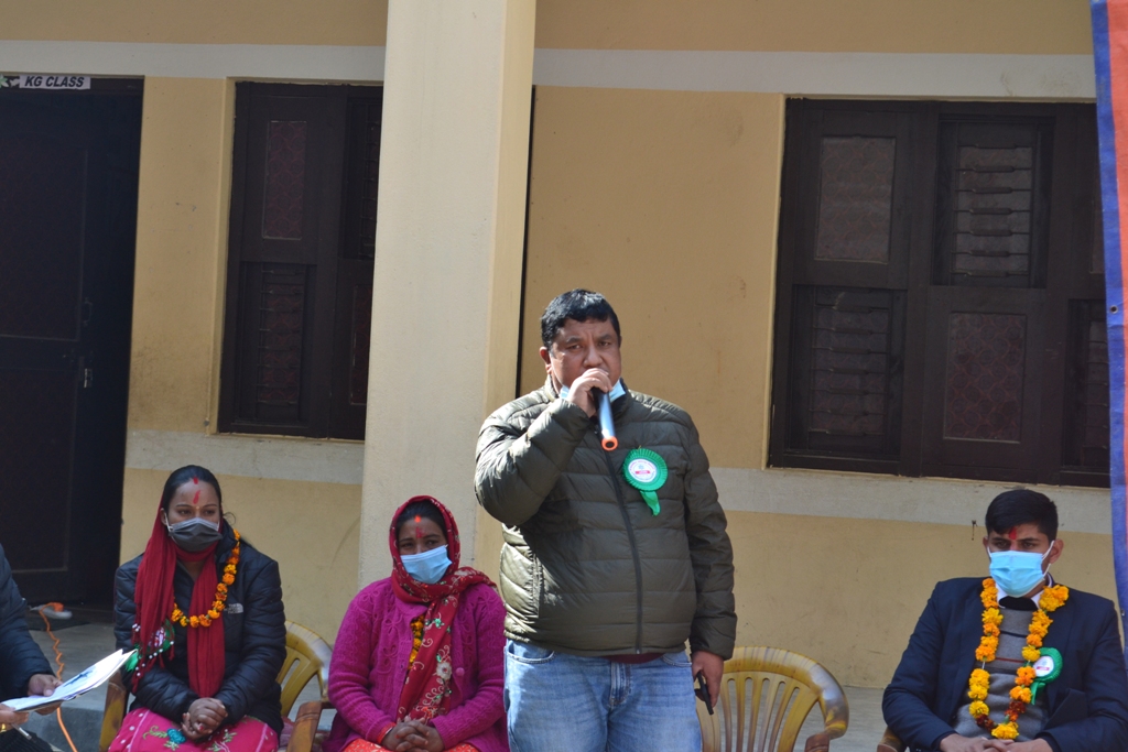 बालमन्दिर आधारभुत विद्यालयको  नवनिर्मित भवनको उद्घाटन तथा व्यवस्थापन समिति पुर्नगठन (तस्बिर सहित )