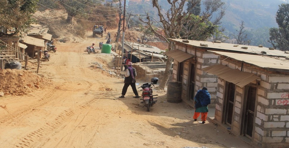 भिमसेन थापा गाउँपालिकाभित्र चक्रपथ निर्माण हुँदै