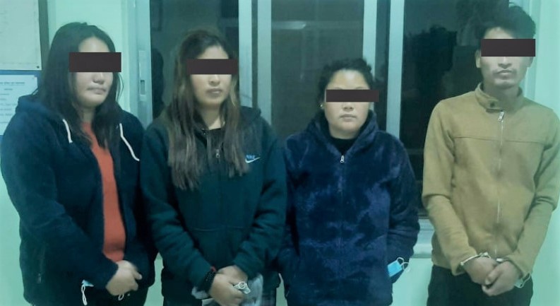 लुटपाटमा संलग्न ३ महिलासहित ४ जना पक्राउ