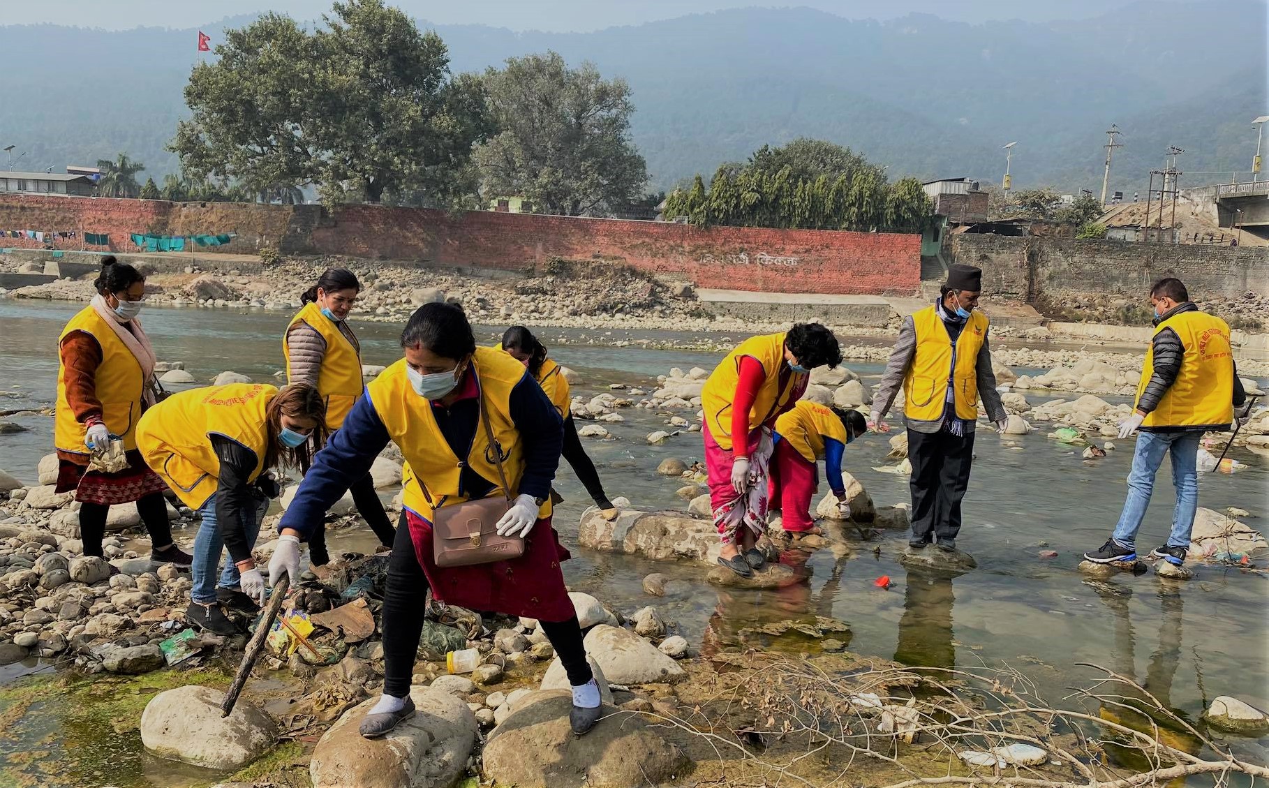 बुटवलको तिनाउमा सरसफाइ अभियान सुरु