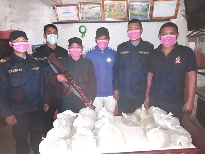 १२ केजी गाँजा सहित रुमका पुन पक्राउ