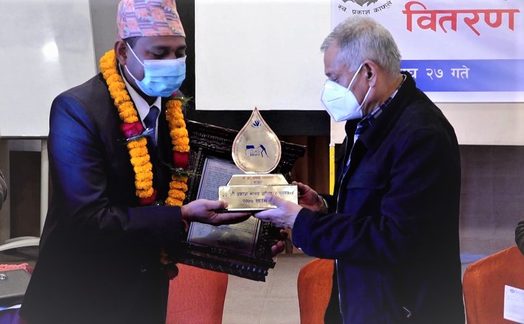 २६ औँ मानवअधिकार पुरस्कार विश्वकर्मालाई