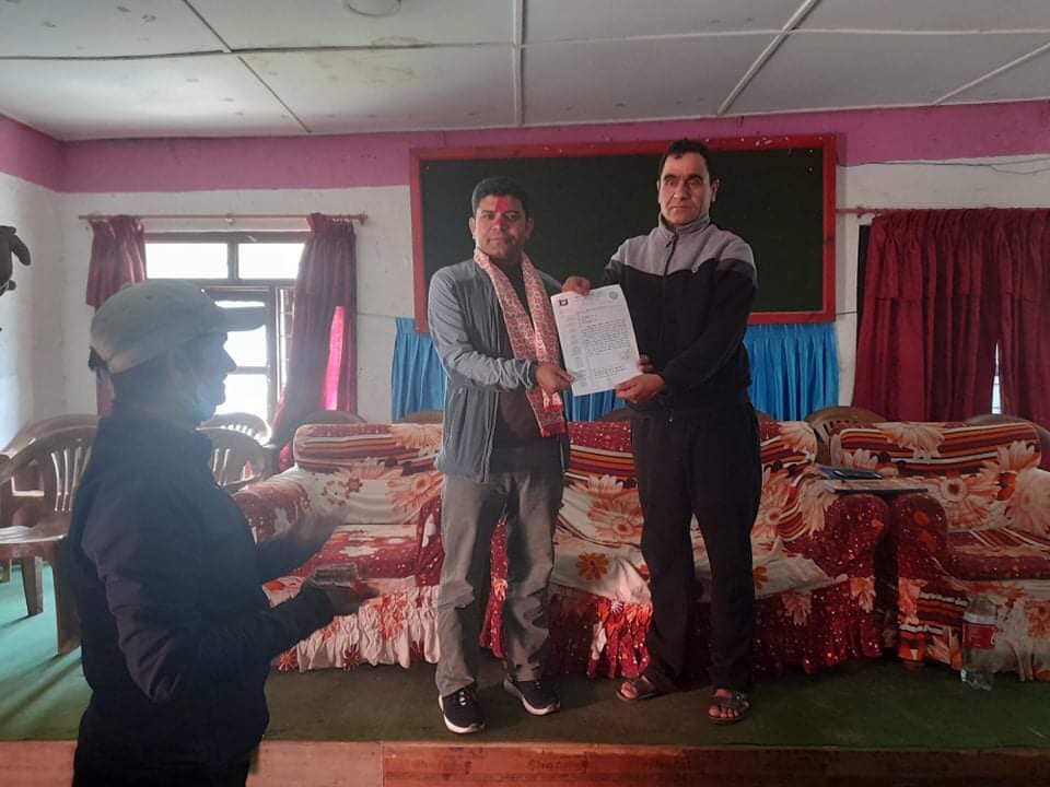 नेपाल शिक्षक संघ म्याग्दीको अध्यक्षमा खत्री चयन