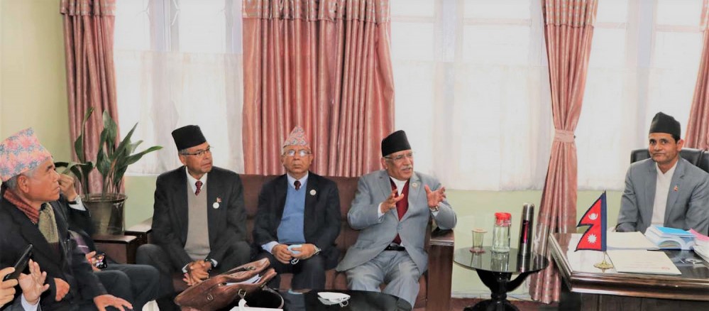 दाहाल-नेपाल समूहले आधिकारिता दाबी गर्दै संसद् सचिवालयलाई बुझायो पत्र