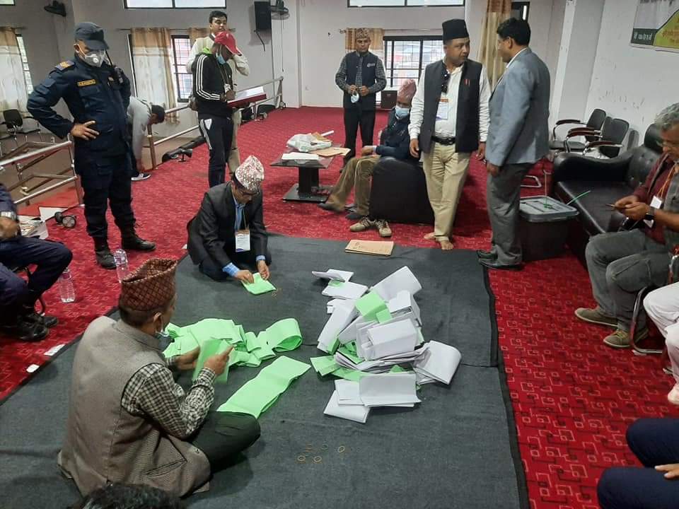 म्याग्दीमा मतदान सम्पन्न ,मत गणना सुरु