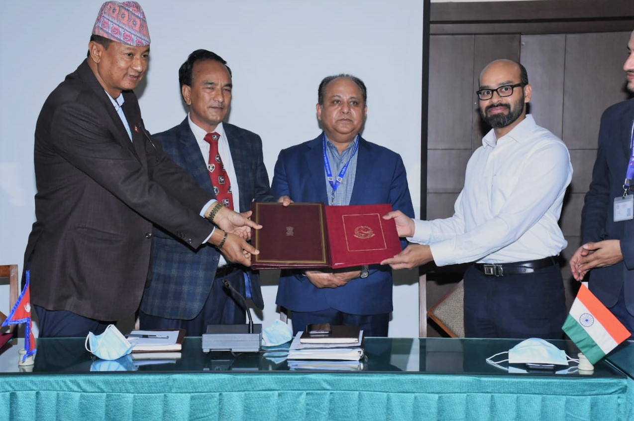 उदयपुरमा विद्यालय बनाउन भारतद्वारा ४ करोड २९ लाख सहयोग