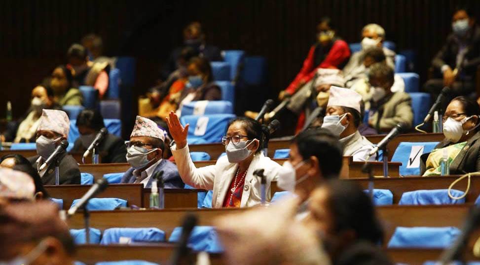 संसदमा प्रधानमन्त्री ओलीले मागेको विश्वासको मतमा मतदान सकियो  (LIVE)