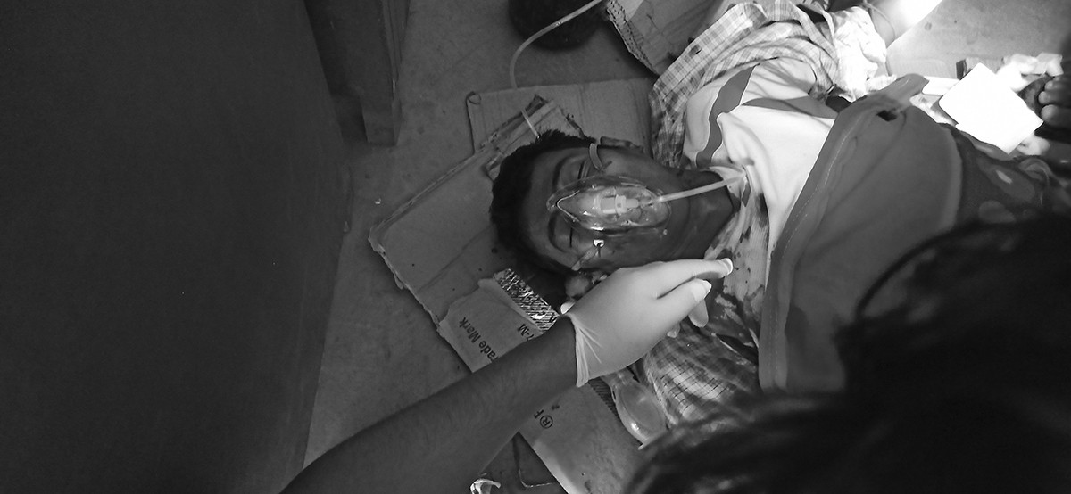 बाग्लुङमा छतबाट खसेर १ जनाको मृत्यु