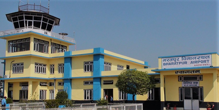 निषेधाज्ञापछि भरतपुर विमानस्थलबाट ११ उद्धार उडान