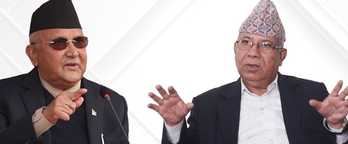 ओली र नेपालबीच भेटवार्ता सुरु