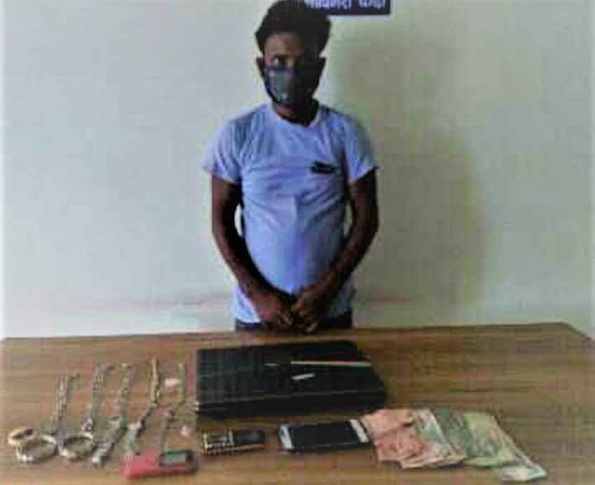 ल्यापटप र मोबाइल चोरीमा संलग्न १ पक्राउ