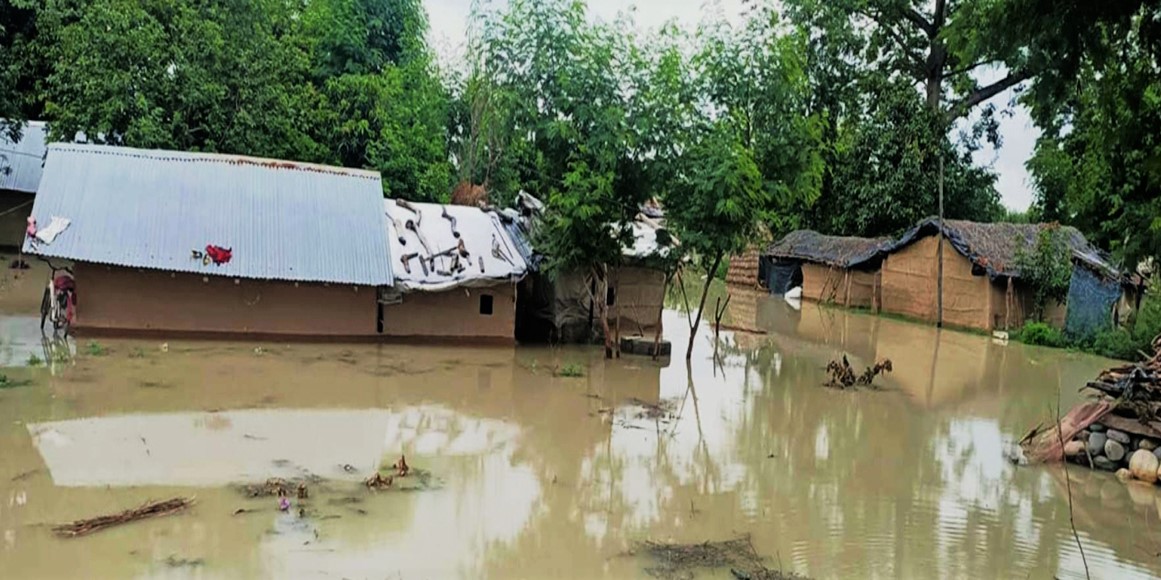 महाकाली नदीले कुतियाकभर बैदीफाँटाका १५ घर डुबानमा
