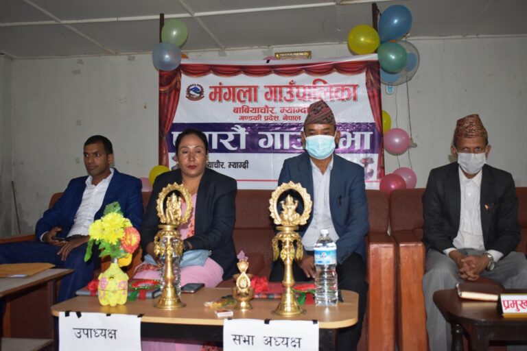 मंगला गाउँपालिकाको ४२ करोड १८ लाखको बजेट