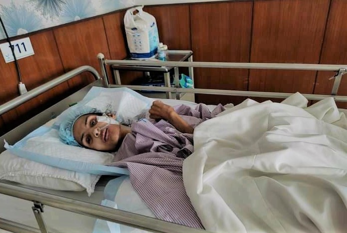 नर्भिक अस्पतालले अभिनेत्री निशा घिमिरेको उपचार निःशुल्क गर्ने