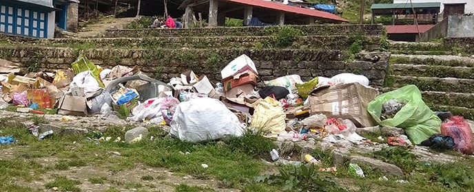सल्लेरी क्षेत्रमा महिनौंदेखि फोहोर नउठ्दा सङ्क्रमणको त्रास