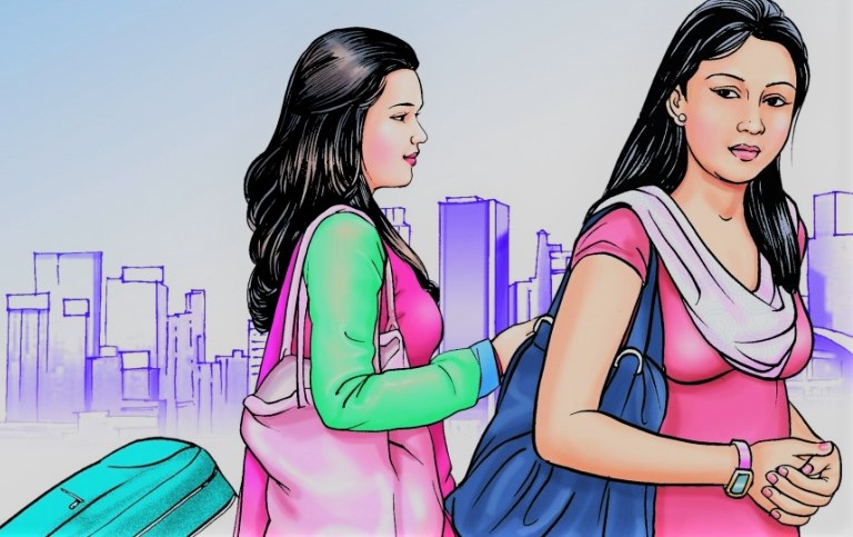 भारतको बाटो हुँदै श्रीलंका पुगेका २५ नेपाली महिलाको उद्धार