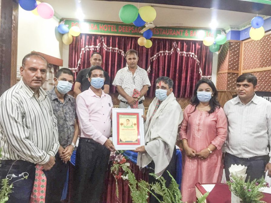 मुख्यमन्त्रीका प्रेस संयोजक कोइरालालाई बधाई
