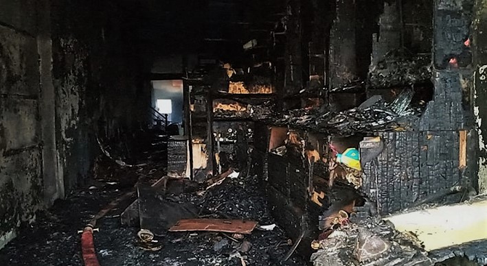 भैरहवाको सुन्दर ग्लास हाउसमा आगलागी, ५ करोड बढीको क्षति