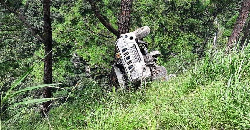 बेनी आउँदै गरेको बोलेरो जीप दुर्घटना हुँदा एक जनाको मृत्यु