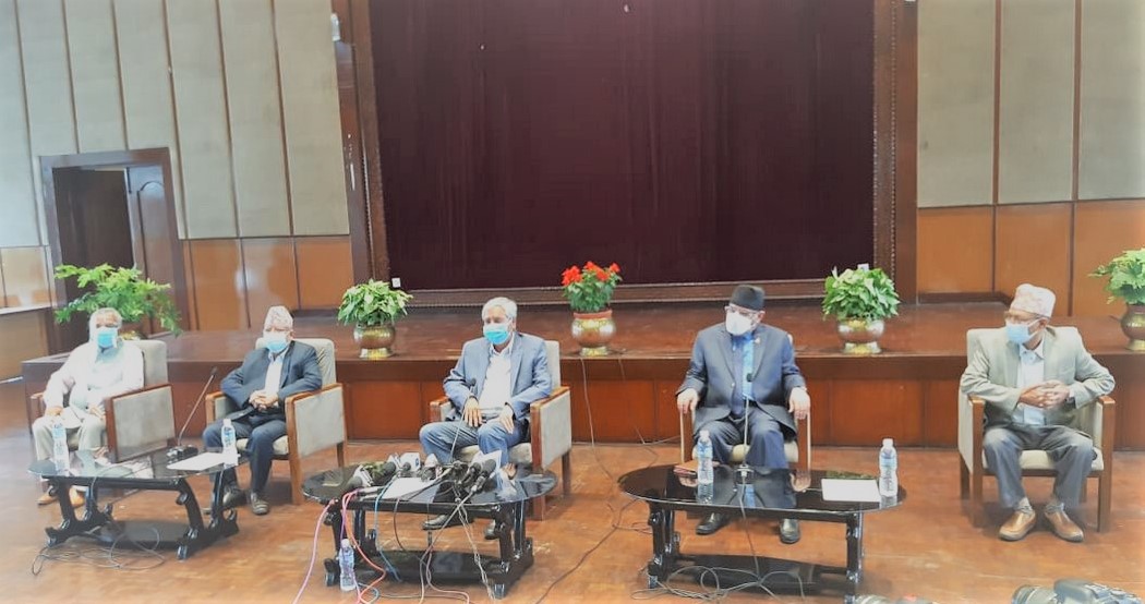 मन्त्रीको भागबण्डा मिल्यो, काँग्रेसले ८, माओवादी र जसपाले ७ मन्त्रालय पाउने