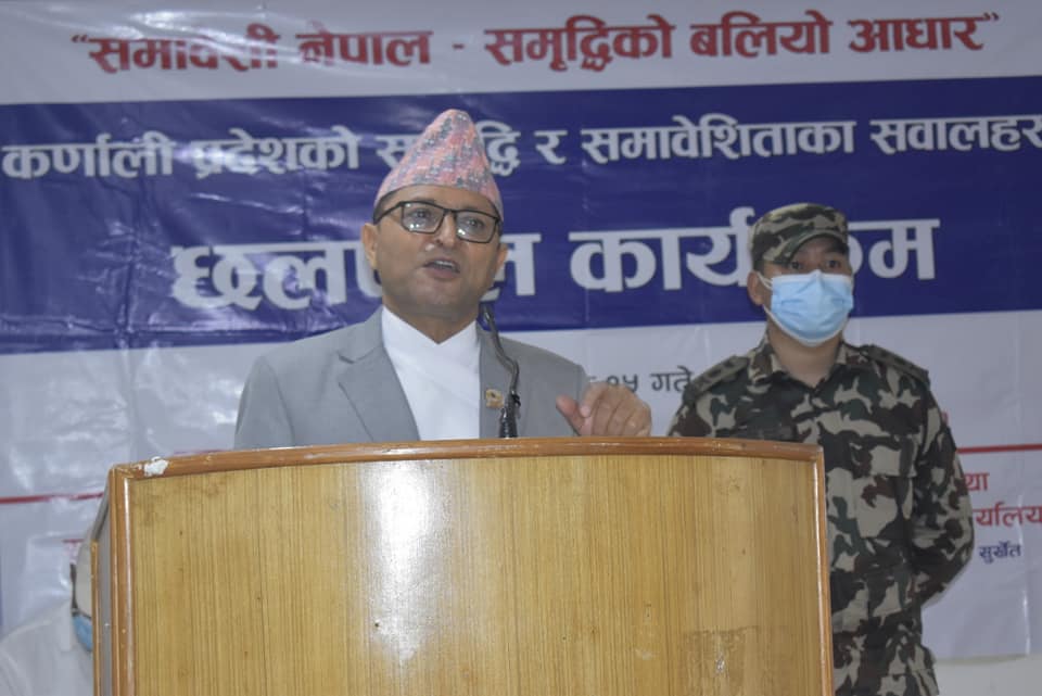 समावेशी प्रतिनिधित्व समन्यायिक हुनुपर्छ : अध्यक्ष तिमिल्सिना