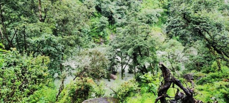 पहिराले रायखोरको राहुघाट नदी थुनियो