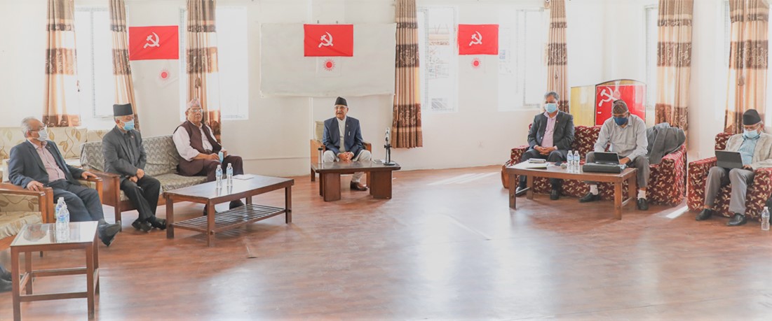 दल विभाजन सम्बन्धी अध्यादेश ल्याए प्रतिवाद गर्ने एमालेको निर्णय