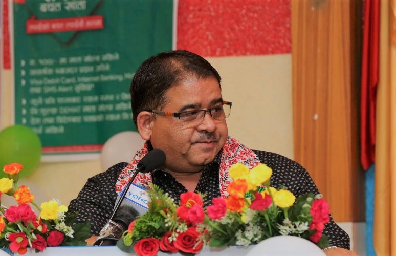 राजीनामा दिँदै नेप्सेका सीईओ साउद