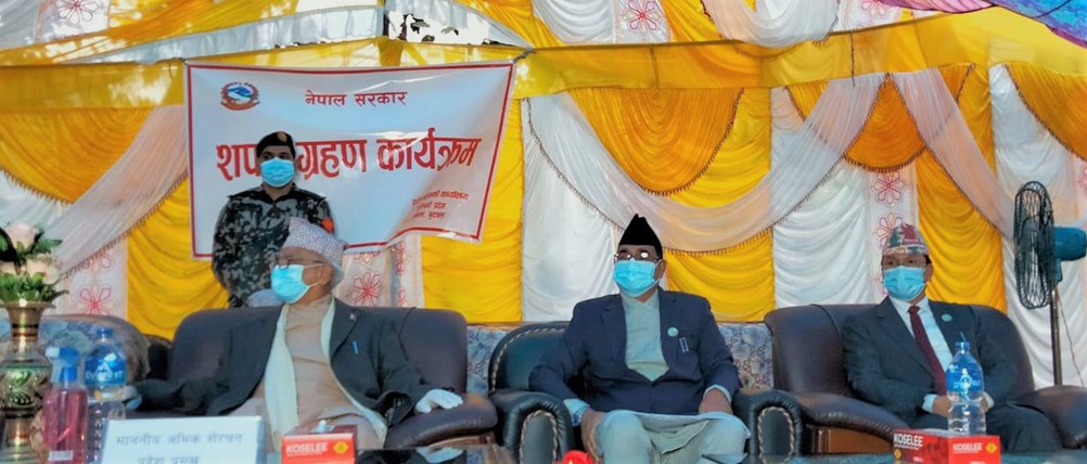 लुम्बिनी प्रदेशका मुख्यमन्त्रीले लिए पद तथा गोपनीयताको शपथ