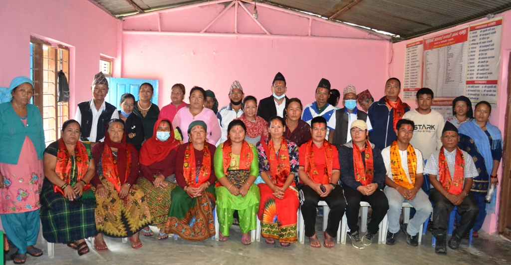 नेपाल मगर संघ बेनपा–४ वडा इकाईको अध्यक्षमा घर्ति (तस्बिर सहित)