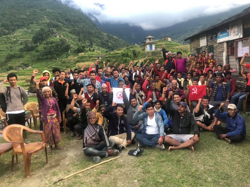 मालिका गाउँपालिकाको तीन वटा वडामा माओवादी केन्द्र र वाइसीएल पुर्नगठन