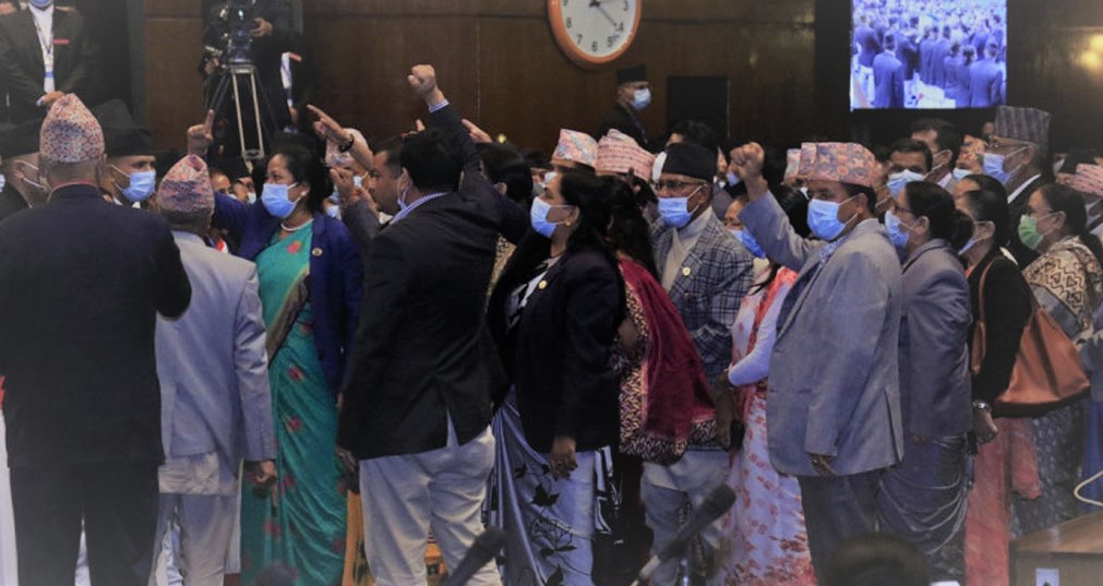 असोज ११ गते सम्मको लागि प्रतिनिधि सभा बैठक स्थगित
